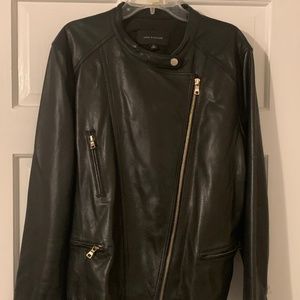 Ann Taylor Lambskin Jacket